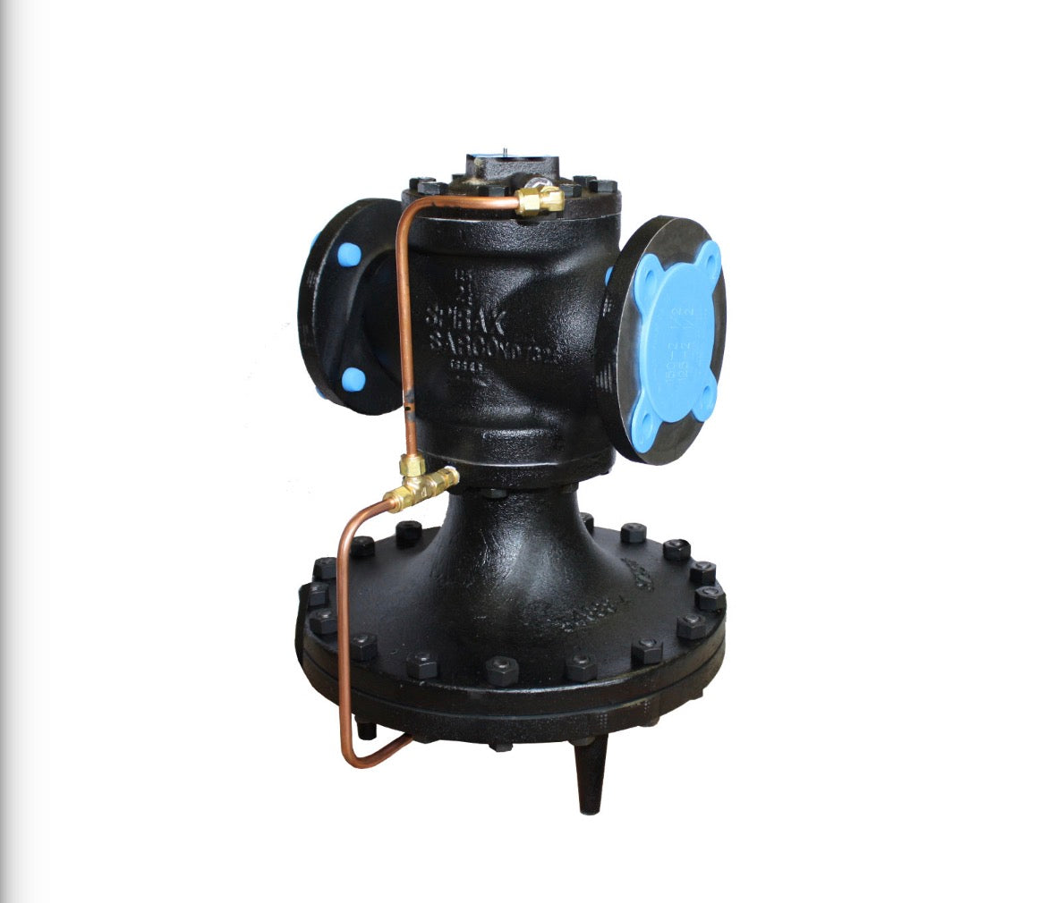 Spirax Sarco 54681, 25P Pilot Operated Pressure Reducing Main Valve, 3 in, ANSI 125 Flange, 125 to 200 psi, 450 deg F