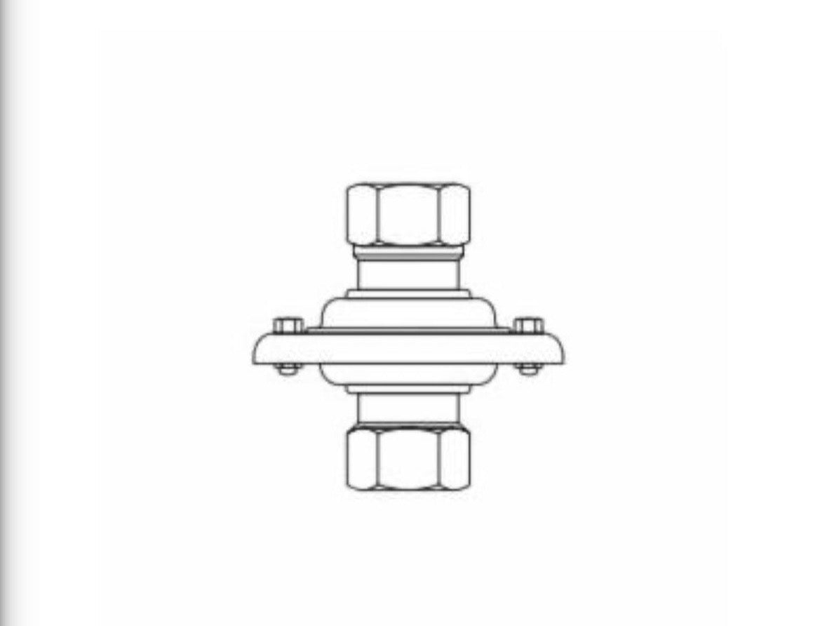 Spirax Sarco 1801660, BTM7 Balanced Pressure Thermostatic Clean Steam Trap, 1/2 in, FNPT, 32 to 338 deg F Operating, 102 psig Operating, 316L Stainless Steel