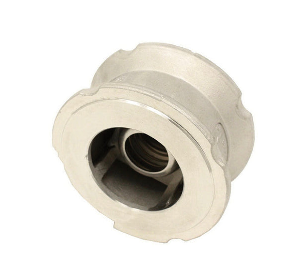 Spirax Sarco 1348300, DCV 4 Wafer Check Valve With Standard Stainless Steel Spring, 1-1/2 in, Austenitic Stainless Steel Body, Stainless Steel Disc, Stainless Steel Seat