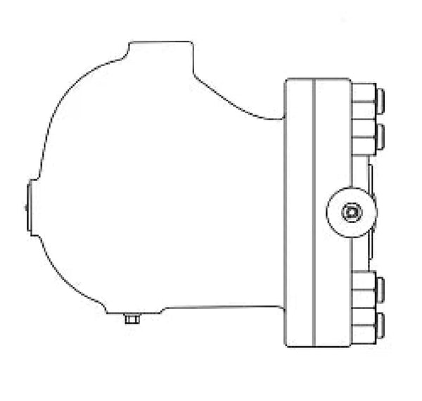 Spirax Sarco 1792190 FTC62-46 High Pressure Right to Left Flow Float and Thermostatic Steam Trap, 3/4 in Nominal, FNPT End Style, 0 to 425 deg C, 667 psig Pressure, Carbon Steel